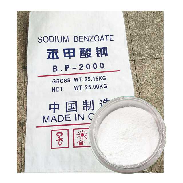 Uso di sodio benzooato potassio sorbato c7h5nao2 Prezzo in polvere Sicuro come conservante nei prodotti alimentari in succo