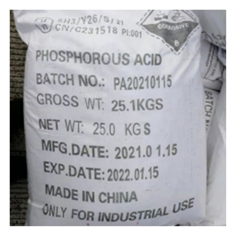 Vendita calda di alta qualità acido fosforoso nell'industria alimentare commercio di pesticidi fosfite